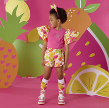 Load image into Gallery viewer, ADee SS26 Tabitha Tutti Frutti Polly Short Set 525 Bright Pink