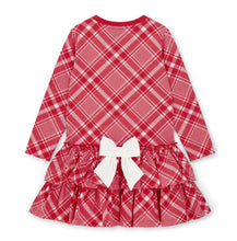 Load image into Gallery viewer, ADee AW25 Check Triple Frill Dress 704 Liberty Red