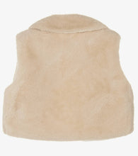 Load image into Gallery viewer, Caramelo AW25 Soft Faux Fur Gilet Mink 342257