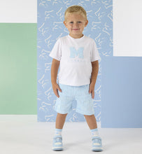 Load image into Gallery viewer, Mitch &amp; Son SS26 Oslo Towelling Short 116 Sky Blue