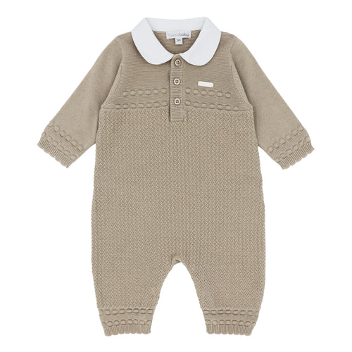 Blues Baby Boys Beige Knitted Shortie BB1487