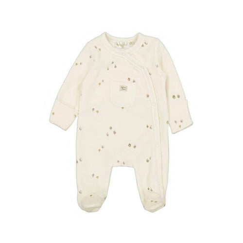 Mayoral AW25 Velour Onesie cream Naturals 2729