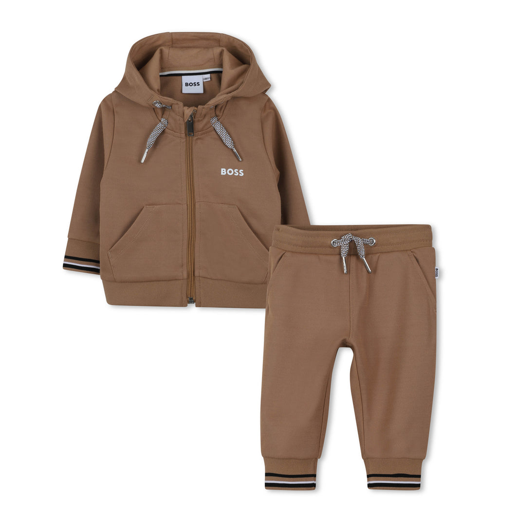 Boss AW25 Hooded Zipper & Jogger Set Cookie 480