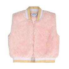 Load image into Gallery viewer, ADee AW24 Faux Fur Gilet Sally 307 Baby Pink