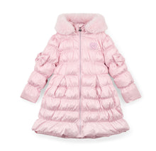Load image into Gallery viewer, ADee AW25 Padded Long Metallic Jacket 205 Montana Pink Fairy