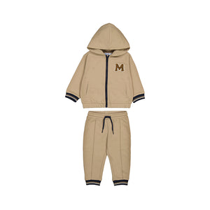 Mayoral AW25 Boys 2 Piece Tracksuit 2839 Beige
