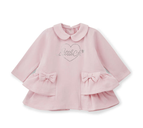 Little A AW25 Sweet Frill Dress Pink Fairy 308 Juniper