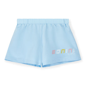 Bonini by ADee SS25 Sport Shorts with Tape Detail 106 Sky Blue