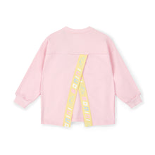 Load image into Gallery viewer, Bonini by ADee SS25 Logo Sweatshirt with Tape Detail Fairy Pink 108