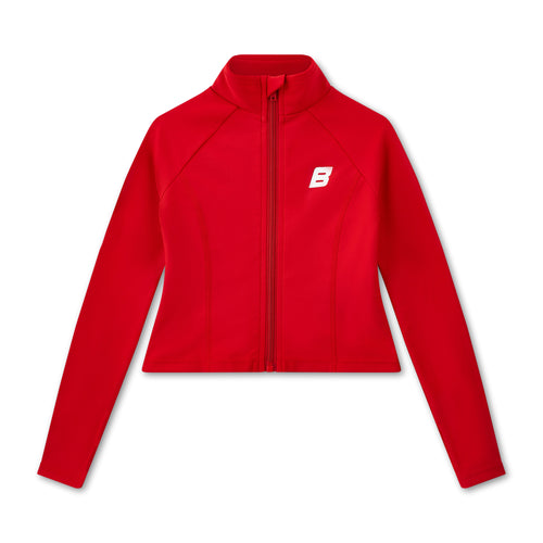 Bonini AW25 Sport Zipper Aspire 012 Vibrant Red