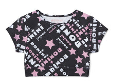 Load image into Gallery viewer, Bonini AW25 Printed Sports Top 307 Black Energy