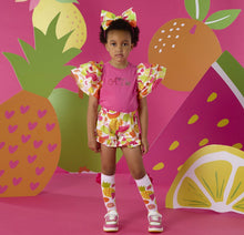 Load image into Gallery viewer, ADee SS26 Tabitha Tutti Frutti Polly Short Set 525 Bright Pink
