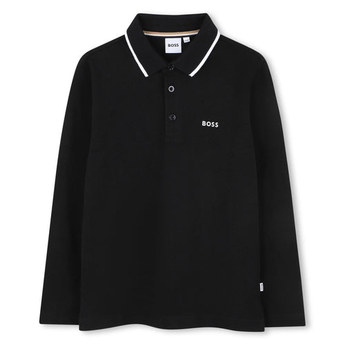Boss AW25 Long Sleeved Polo Top 330
