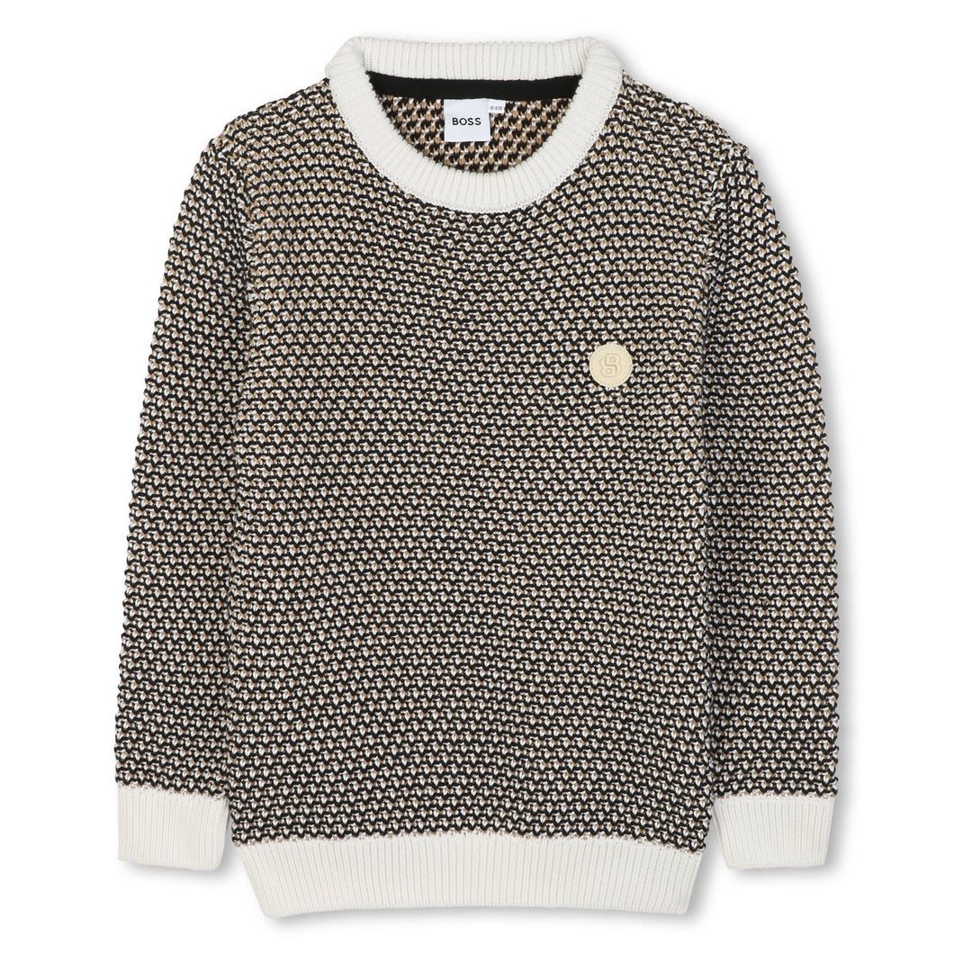 Boss AW25 Pullover Black Mix 345
