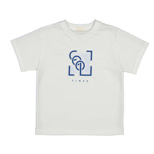 Load image into Gallery viewer, Mayoral Mini SS26 T-Shirt 3058 White &amp; Mayoral Mini SS26 Basic 5 pockets twill shorts 204 White set
