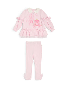 Caramelo Kids AW25 Make Believe Heavy Weight Legging Set 3498112 Pink