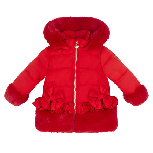 Little A AW24 Faux Fur Padded Jacket