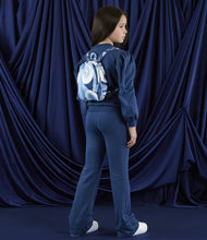 Load image into Gallery viewer, ADee AW25 Bow Flare Tracksuit Navy 523 Luna