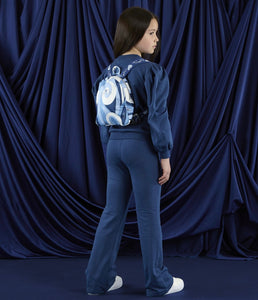 ADee AW25 Bow Flare Tracksuit Navy 523 Luna