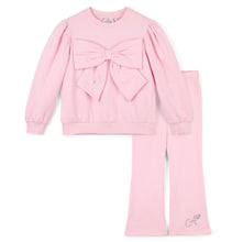 Load image into Gallery viewer, ADee AW25 Bow Flare Tracksuit 512 Luna Pink Fairy