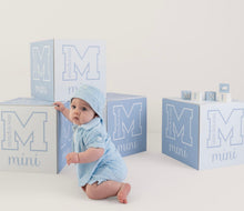 Load image into Gallery viewer, Mini Mitch SS26 Nicholas Towelling Romper 007 Miami Mint