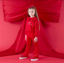 Load image into Gallery viewer, ADee AW26 Amara Flare Tracksuit 526 Red