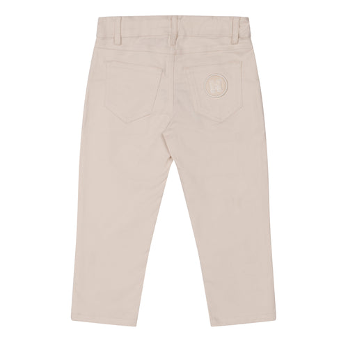 Mitch & Son AW24 Twill Trousers Arden 414 BEIGE