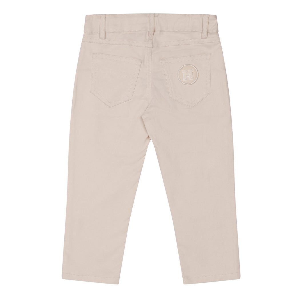 Mitch & Son AW24 Twill Trousers Arden 414 BEIGE