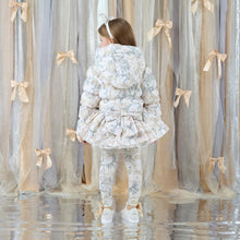 Load image into Gallery viewer, ADee AW26  Ava Bow Print Jacket 205 Snow White