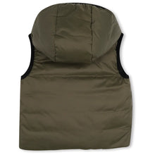 Load image into Gallery viewer, Boss AW26 Baby Boys BOSS J53506 Puffer jacket Reversible sleeveless, Down jacket with hood.