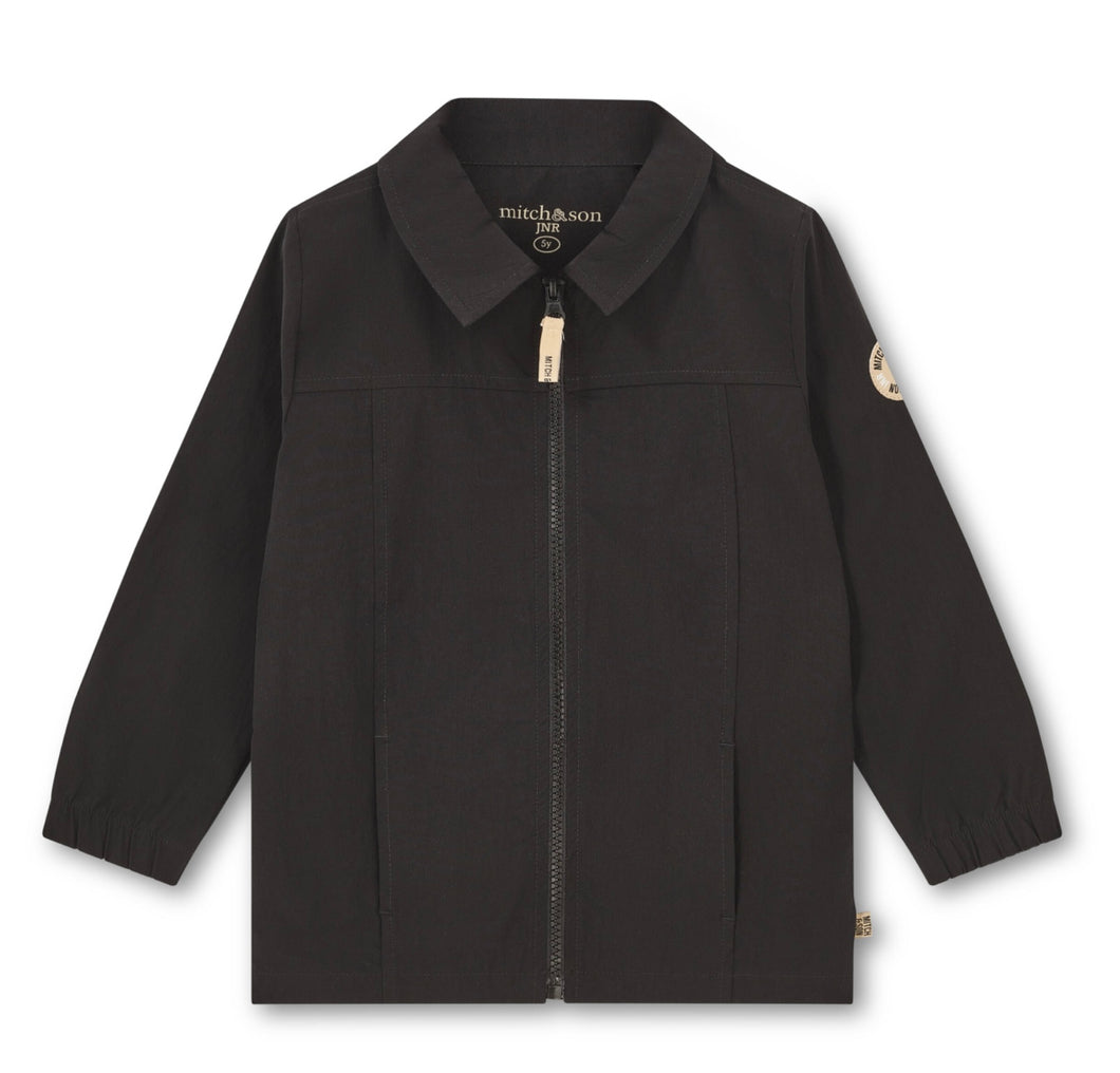 Mitch & Son Junior AW25 Nylon Shacket 611 Black Jacob