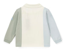 Load image into Gallery viewer, Mitch &amp; Son AW25 Cut n Sew Polo Top 412 Jace Snow White