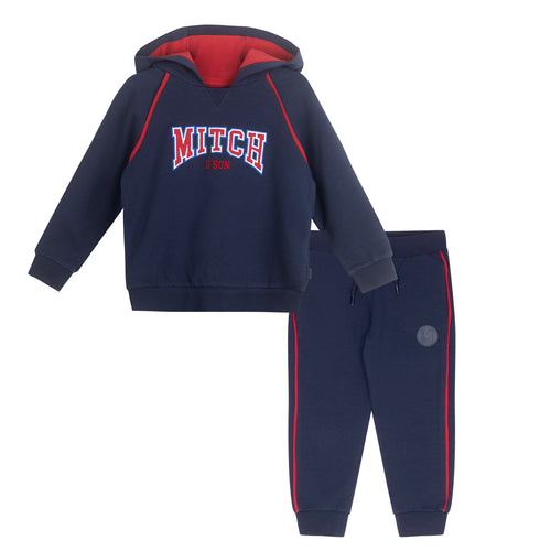 Mitch & Son AW24 Hoody Tracksuit Benny 505 DARK Navy