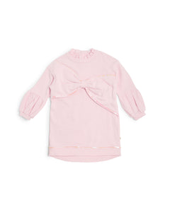 Caramelo Kids AW25 Pink Sweat Dress 342198