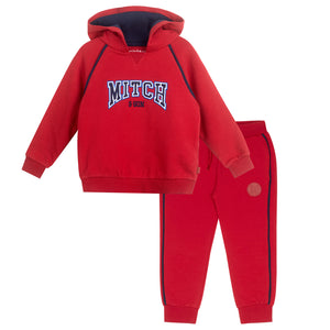 Mitch & Son AW24 Hoody Tracksuit Benny 505 CHILL Red