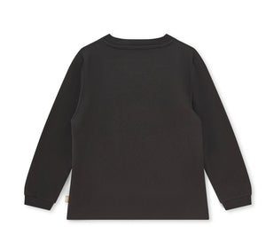 Mitch & Son Junior AW25 Logo Long Sleeve Top 615 Lewis Black