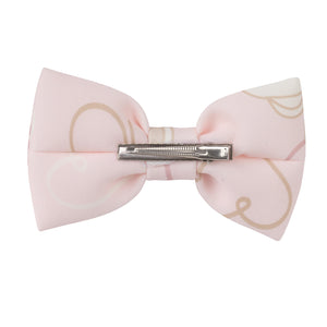 ADee AW24 Teddy Print Bow Hair Clip