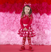 Load image into Gallery viewer, ADee AW25 Heart Print Mix Dress Lara 701