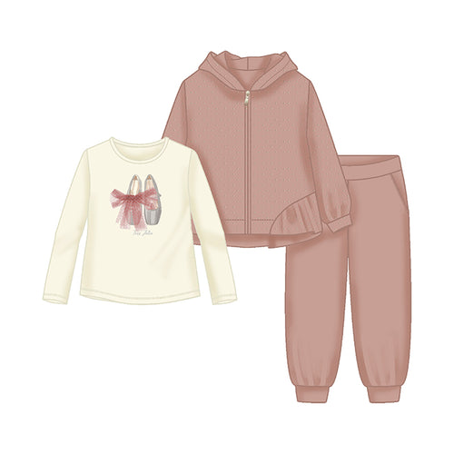 Mayoral AW25 Mini Girls 3 Piece Tracksuit Set Makeup 4892