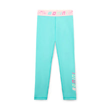 Load image into Gallery viewer, Bonini SS26 Tape Detail Sport Leggings 612 Inspire Aruba Blue