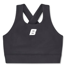 Load image into Gallery viewer, Bonini AW25 Crop Sport Top Black Aspire 004