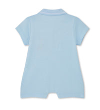 Load image into Gallery viewer, Mini Mitch SS26 Nash Polo Romper 005 Sky Blue