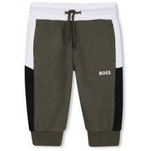 Load image into Gallery viewer, Boss AW26 Baby Boys Olive BOSS J53468 sweat pants