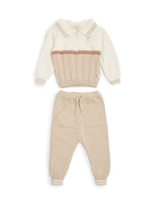 Load image into Gallery viewer, Caramelo Kids AW25 Knitted Boys Tracksuit 2050183 Mink