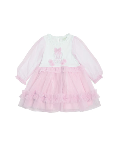 Caramelo Kids AW25 Graphic Dress 3421103 Pink