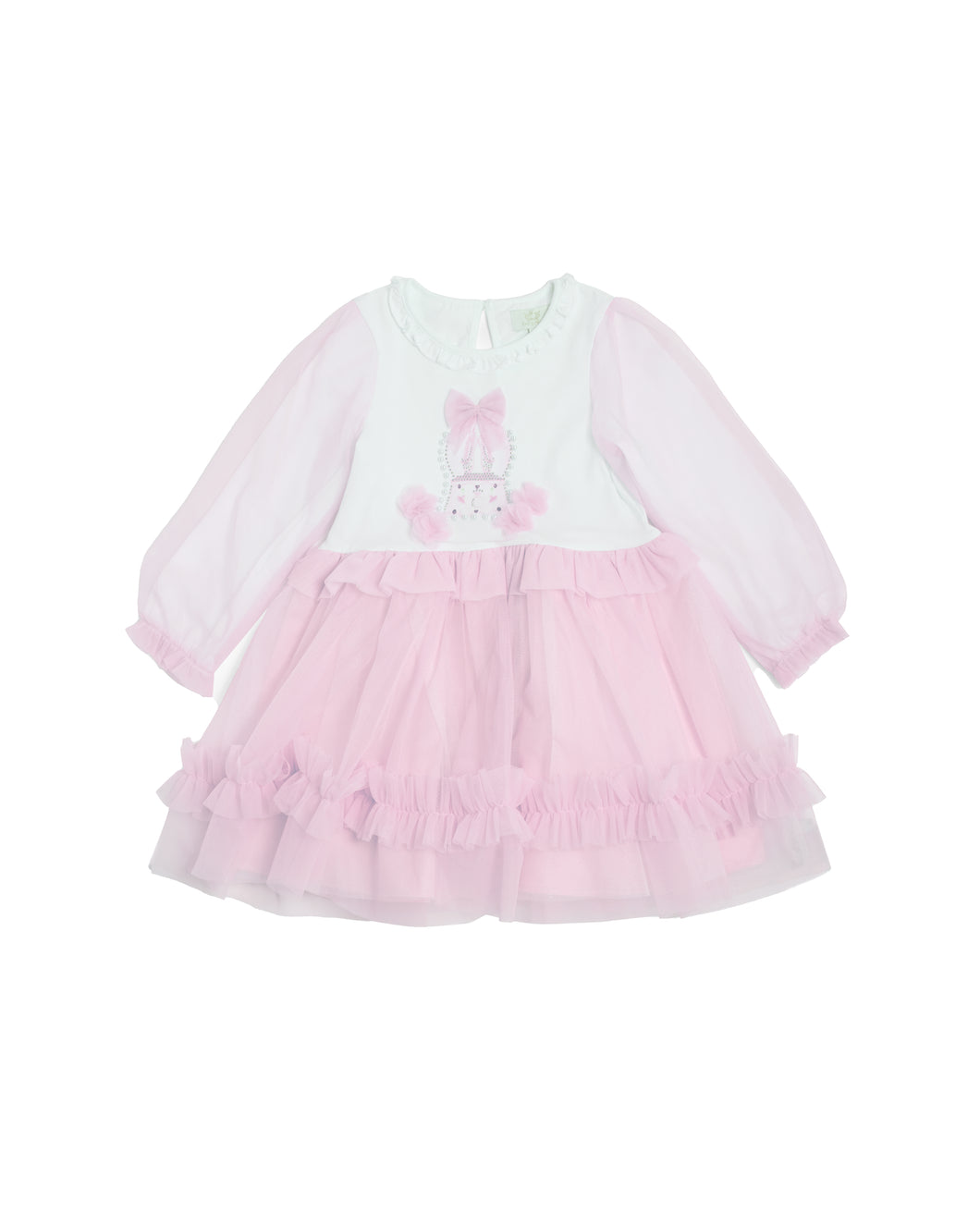 Caramelo Kids AW25 Graphic Dress 3421103 Pink