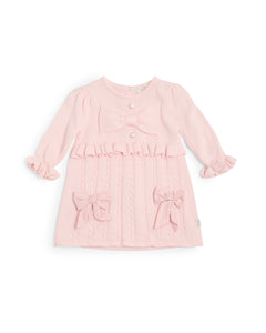 Caramelo Kids AW25 Knitted Dress 2050181 Pink