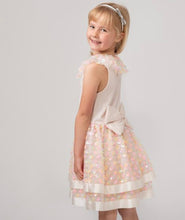 Load image into Gallery viewer, Caramelo SS24 Rainbow Flower Party Dress Multi 312110