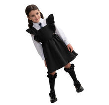 Load image into Gallery viewer, Caramelo school wear 342142 black pinafore dress ()