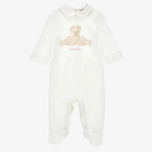 Load image into Gallery viewer, Monnalisa AW26 BABY GIRLS PINK TEDDY BABYGROW &amp; BLANKET